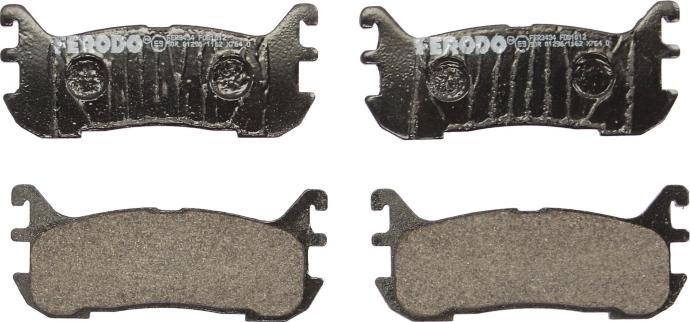 Ferodo FDB1012 - Set placute frana,frana disc aaoparts.ro