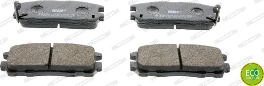 Ferodo FDB1017 - Set placute frana,frana disc aaoparts.ro