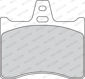 Ferodo FDB1070 - Set placute frana,frana disc aaoparts.ro