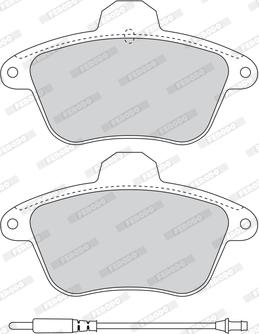 Ferodo FDB1071 - Set placute frana,frana disc aaoparts.ro