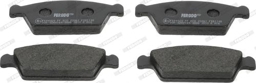 Ferodo FDB1108 - Set placute frana,frana disc aaoparts.ro