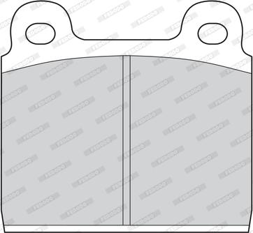 Ferodo FDB11X - Set placute frana,frana disc aaoparts.ro