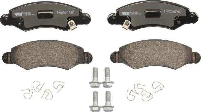 Ferodo FDB1811 - Set placute frana,frana disc aaoparts.ro
