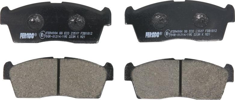 Ferodo FDB1812 - Set placute frana,frana disc aaoparts.ro