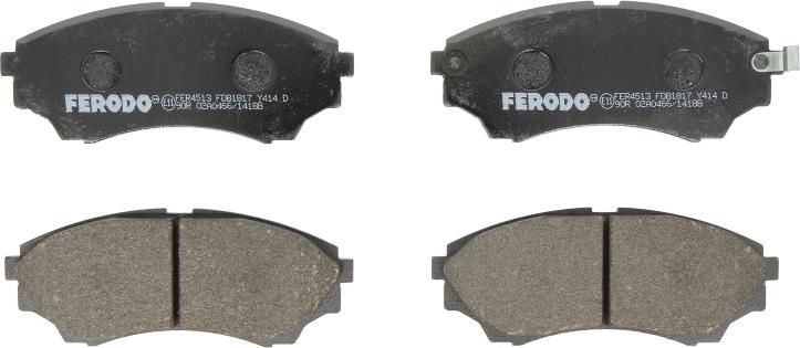 Ferodo FDB1817 - Set placute frana,frana disc aaoparts.ro