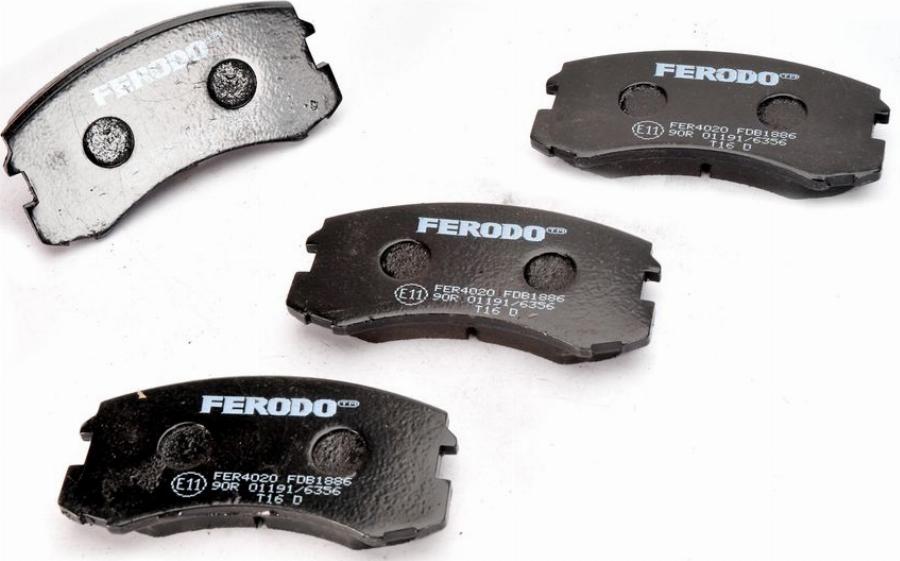Ferodo FDB1886 - Set placute frana,frana disc aaoparts.ro