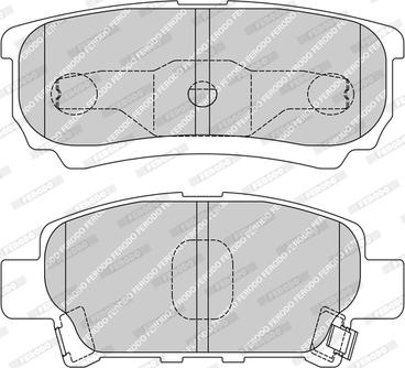 Ferodo FDB1839-D - Set placute frana,frana disc aaoparts.ro