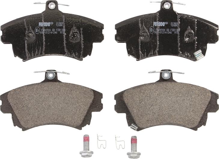 Ferodo FDB1384 - Set placute frana,frana disc aaoparts.ro