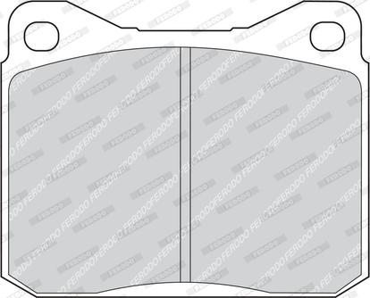 Ferodo FDB129 - Set placute frana,frana disc aaoparts.ro