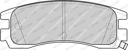 Ferodo FDB1264-D - Set placute frana,frana disc aaoparts.ro