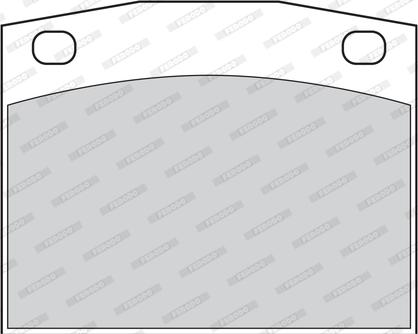 Ferodo FDB122 - Set placute frana,frana disc aaoparts.ro