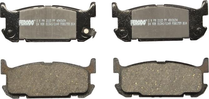 Ferodo FDB1755 - Set placute frana,frana disc aaoparts.ro
