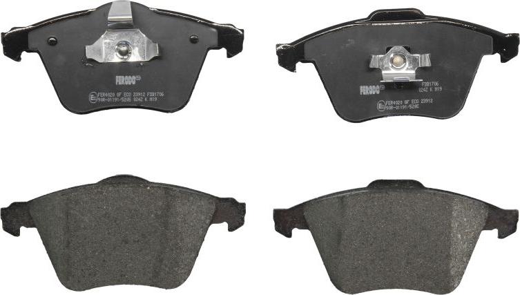 Ferodo FDB1706 - Set placute frana,frana disc aaoparts.ro
