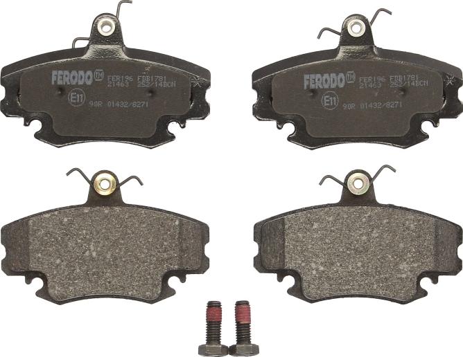 Ferodo FDB1781 - Set placute frana,frana disc aaoparts.ro