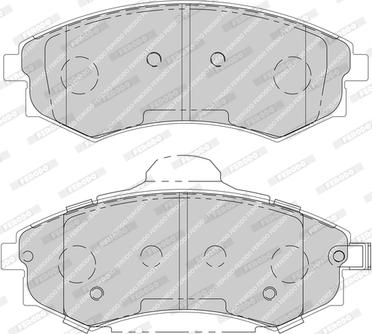 Ferodo FDB1737-D - Set placute frana,frana disc aaoparts.ro