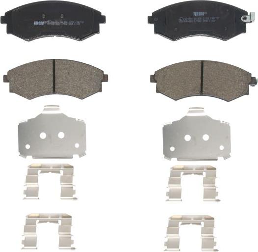 Ferodo FDB1737 - Set placute frana,frana disc aaoparts.ro