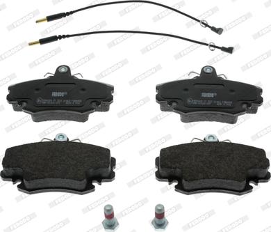 Ferodo FDB845B - Set placute frana,frana disc aaoparts.ro
