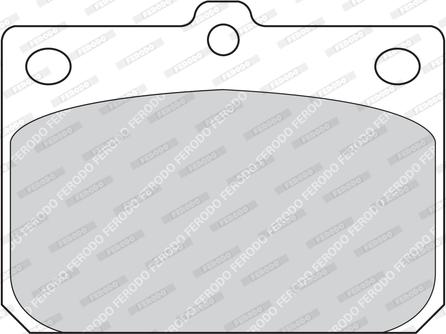 Ferodo FDB85 - Set placute frana,frana disc aaoparts.ro