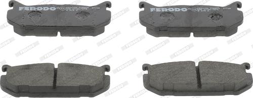 Ferodo FDB869 - Set placute frana,frana disc aaoparts.ro