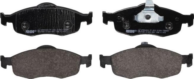 Ferodo FDB884 - Set placute frana,frana disc aaoparts.ro