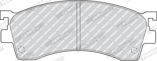 Ferodo FDB870 - Set placute frana,frana disc aaoparts.ro