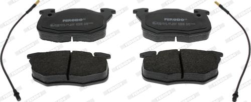 Ferodo FDB393C - Set placute frana,frana disc aaoparts.ro