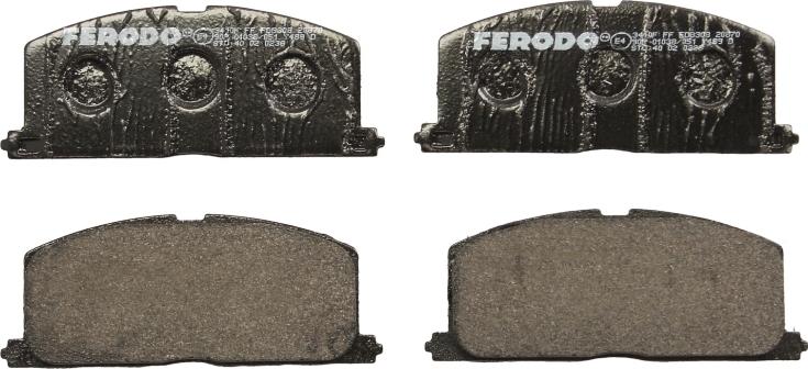 Ferodo FDB308 - Set placute frana,frana disc aaoparts.ro