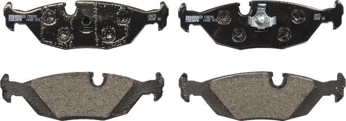 Ferodo FDB296 - Set placute frana,frana disc aaoparts.ro