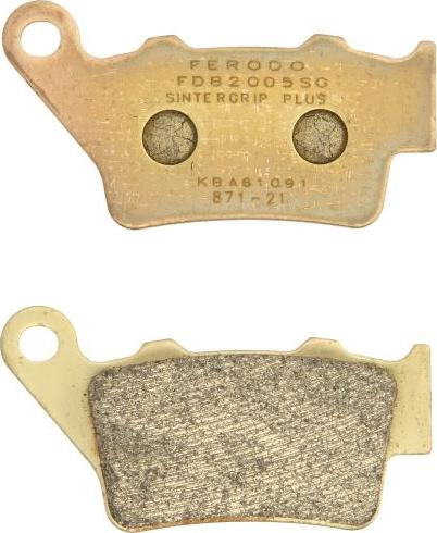 Ferodo FDB2005SG - Set placute frana,frana disc aaoparts.ro