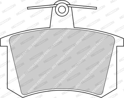 Ferodo FDB222-D - Set placute frana,frana disc aaoparts.ro