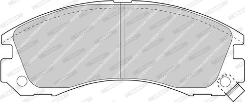Ferodo FDB765-D - Set placute frana,frana disc aaoparts.ro