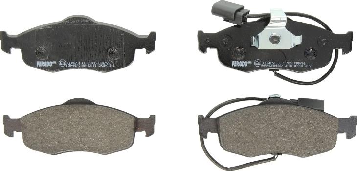 Ferodo FDB766 - Set placute frana,frana disc aaoparts.ro