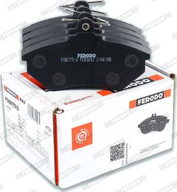 Ferodo FDB775D - Set placute frana,frana disc aaoparts.ro