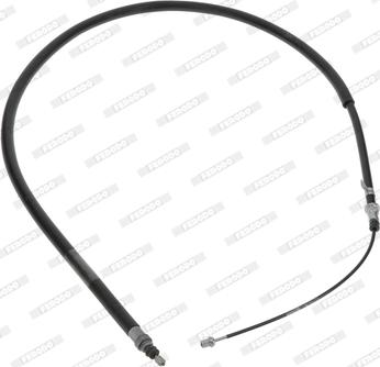 Ferodo FHB431266 - Cablu, frana de parcare aaoparts.ro