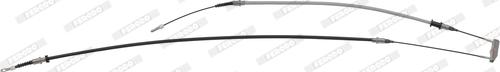 Ferodo FHB432087 - Cablu, frana de parcare aaoparts.ro