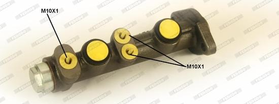 Ferodo FHM1000 - Pompa centrala, frana aaoparts.ro