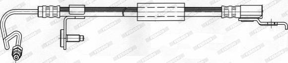Ferodo FHY2275 - Furtun frana aaoparts.ro