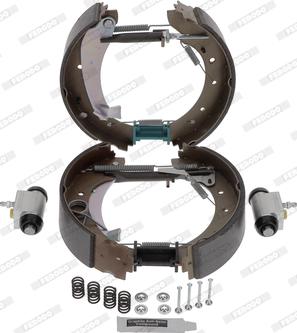 Ferodo FMK459 - Set saboti frana aaoparts.ro
