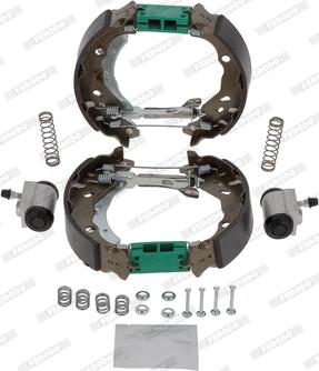 Ferodo FMK456 - Set saboti frana aaoparts.ro