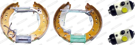 Ferodo FMK425 - Set saboti frana aaoparts.ro