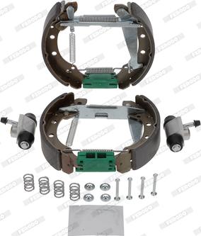 Ferodo FMK566 - Set saboti frana aaoparts.ro