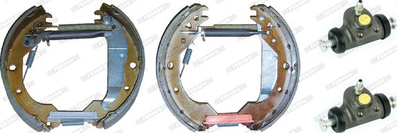 Ferodo FMK568 - Set saboti frana aaoparts.ro