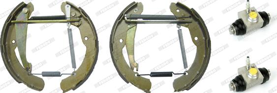 Ferodo FMK604 - Set saboti frana aaoparts.ro