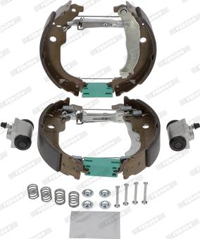 Ferodo FMK601 - Set saboti frana aaoparts.ro