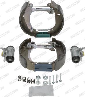 Ferodo FMK163 - Set saboti frana aaoparts.ro