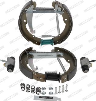 Ferodo FMK334 - Set saboti frana aaoparts.ro