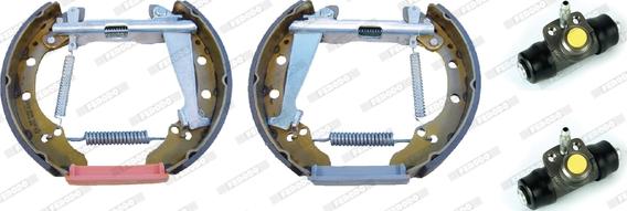 Ferodo FMK206 - Set saboti frana aaoparts.ro