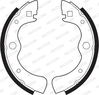 Ferodo FSB52 - Set saboti frana aaoparts.ro