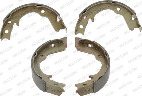 Ferodo FSB673 - Set saboti frana, frana de mana aaoparts.ro