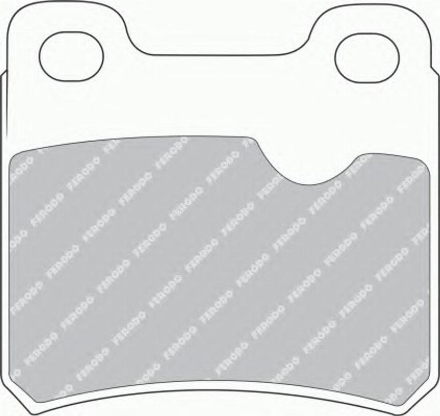 Ferodo FSL586 - Set placute frana,frana disc aaoparts.ro
